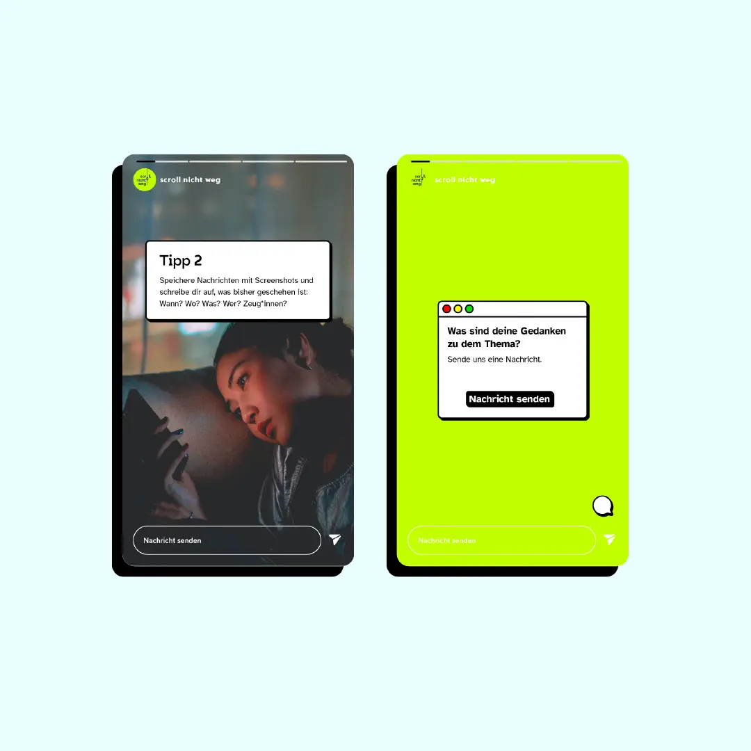 eine Insta-Story von @scrollnichtweg